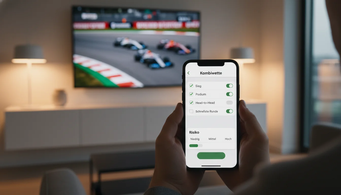 F1 Kombiwetten Strategie Risiko Mathematik Wettschein