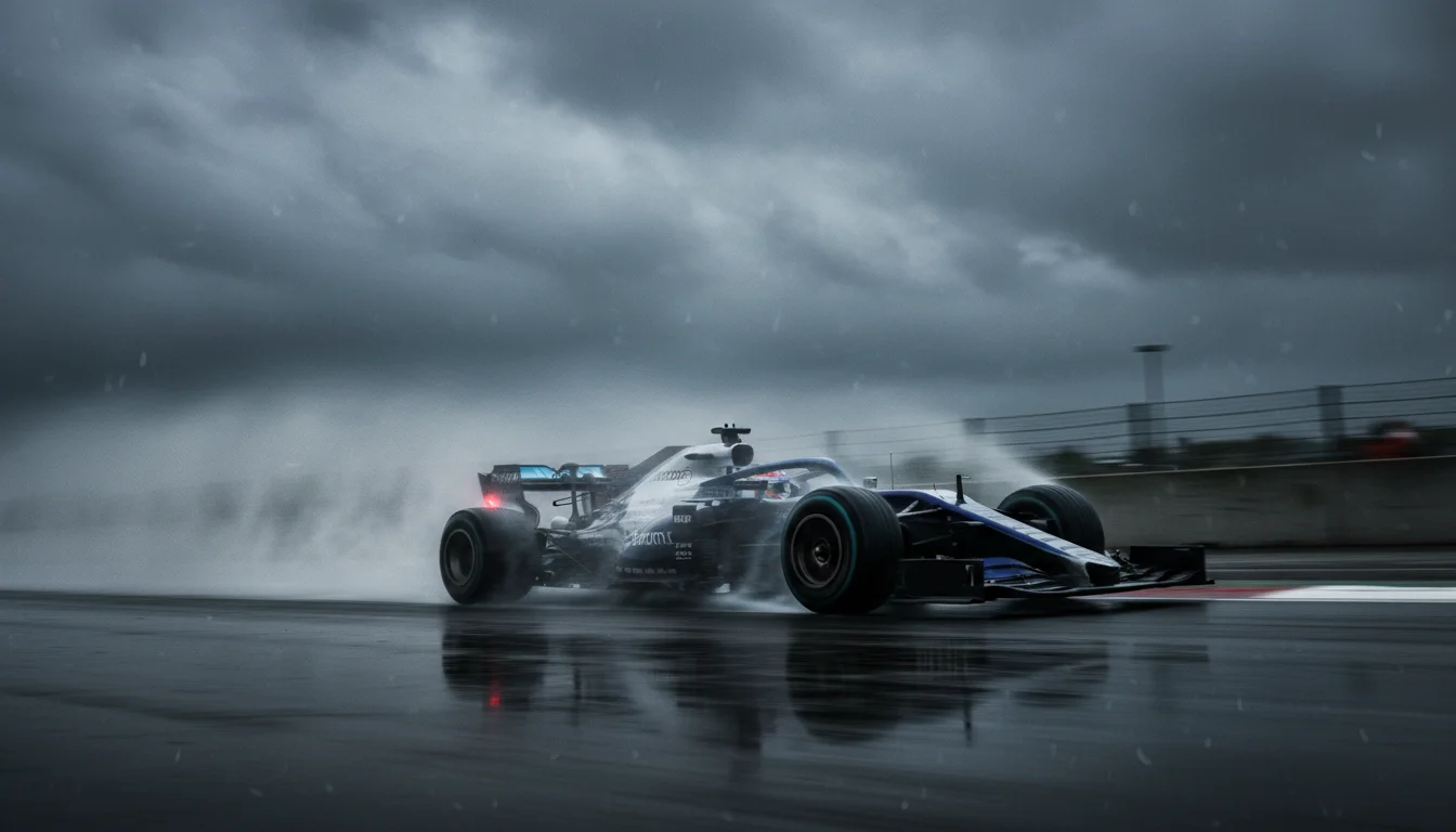 F1 Wetten bei Regen Wetterfaktor Regenrennen Strategie